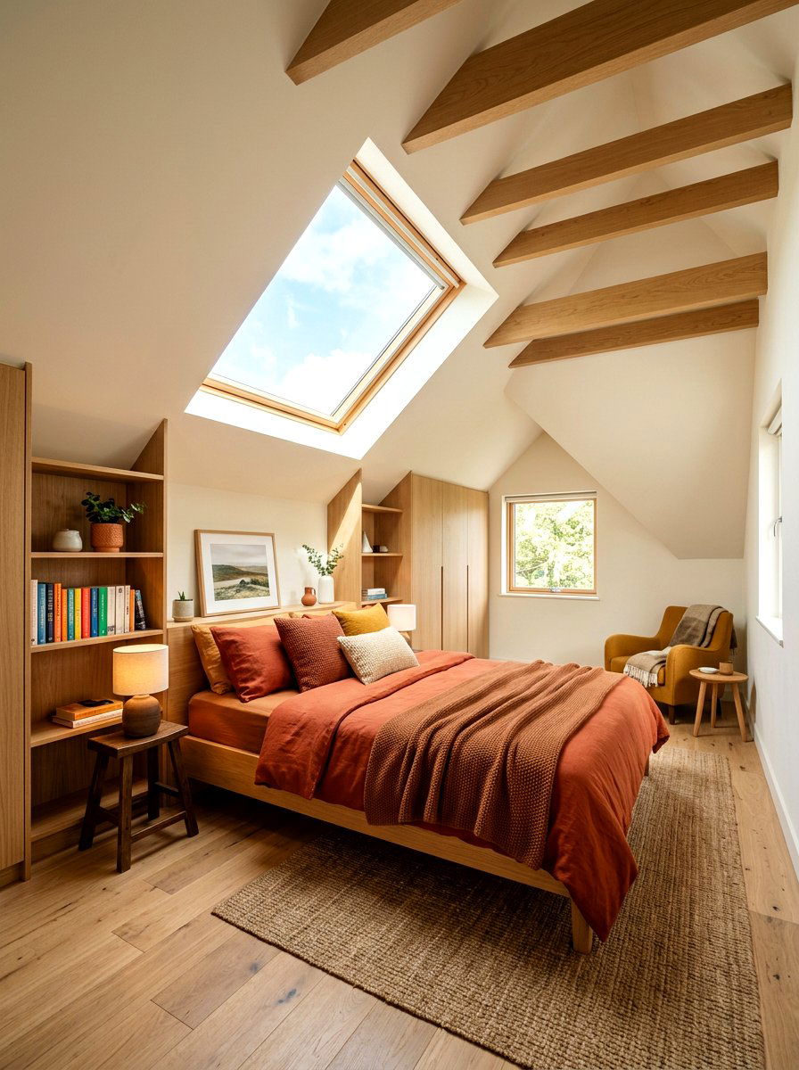 Minimalist Attic Bedroom - 30 minimalist bedroom ideas