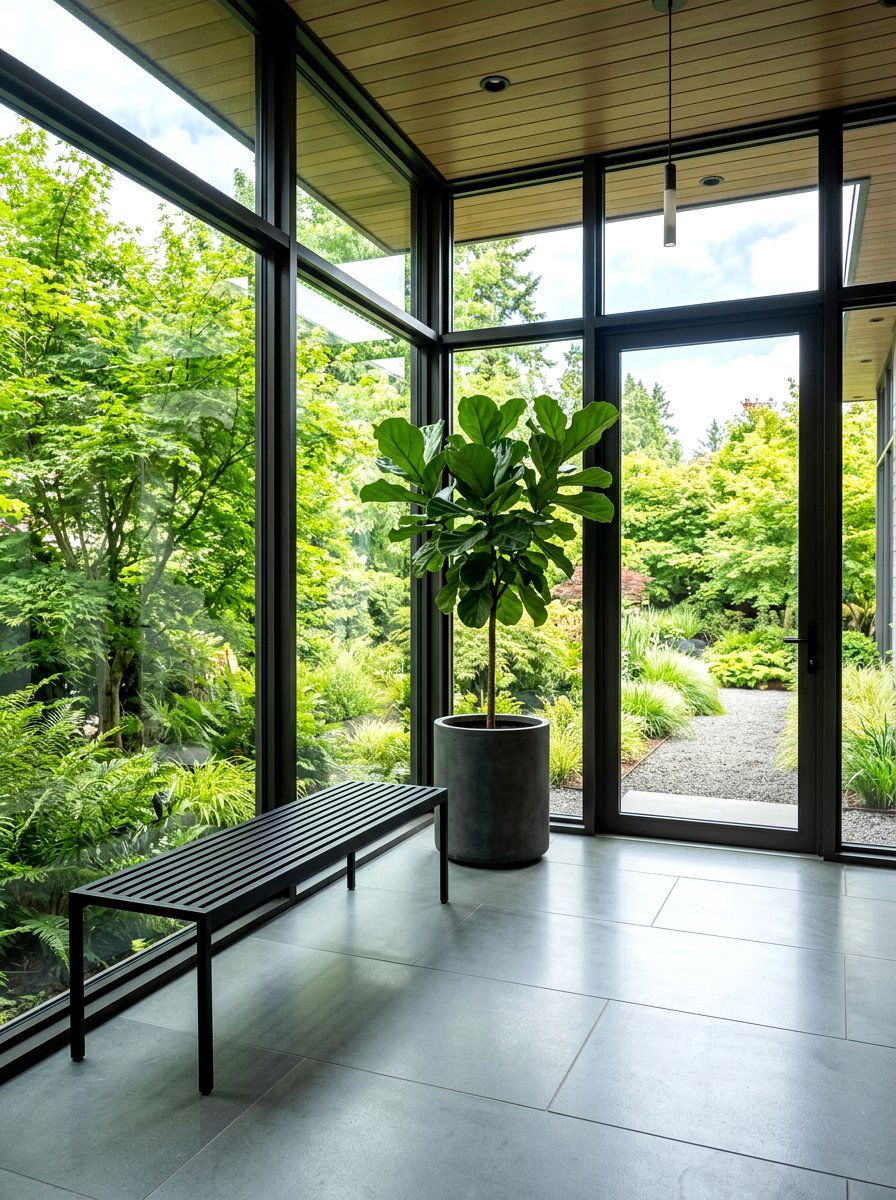 Minimalist Back Porch - 30 back porch ideas