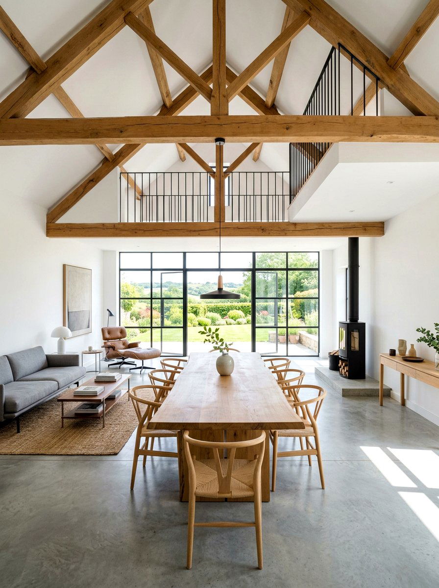 Minimalist Barn Home - 30 barn style home ideas