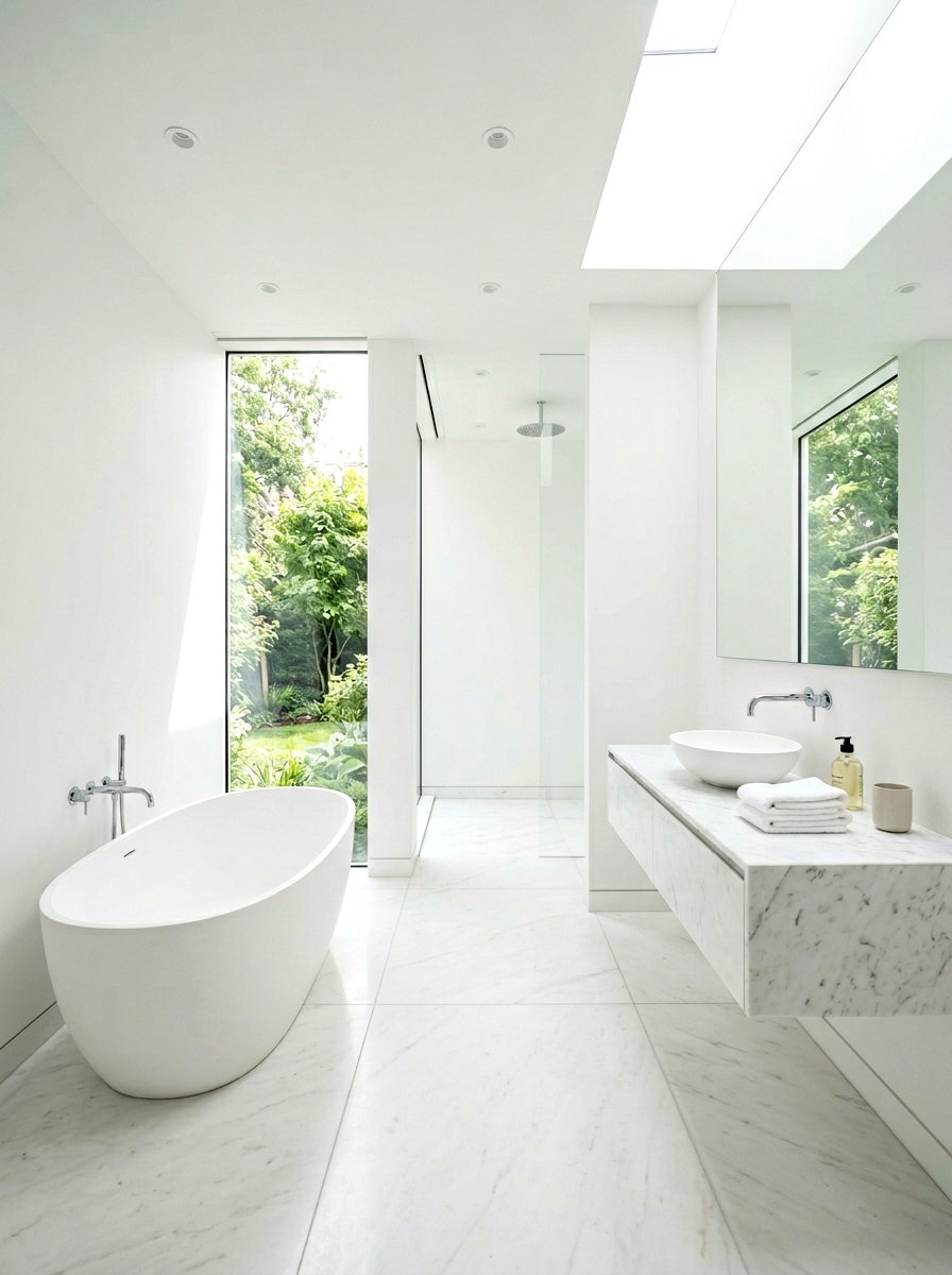 Minimalist Bathroom - 30 master bathroom ideas