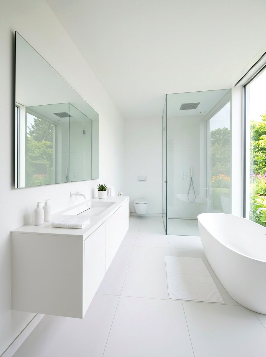 Minimalist Bathroom Space - 30 Pinterest bathroom ideas