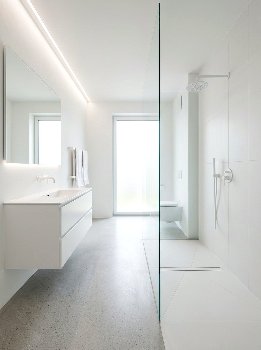 Minimalist Bathroom Style - 30 curbless shower ideas