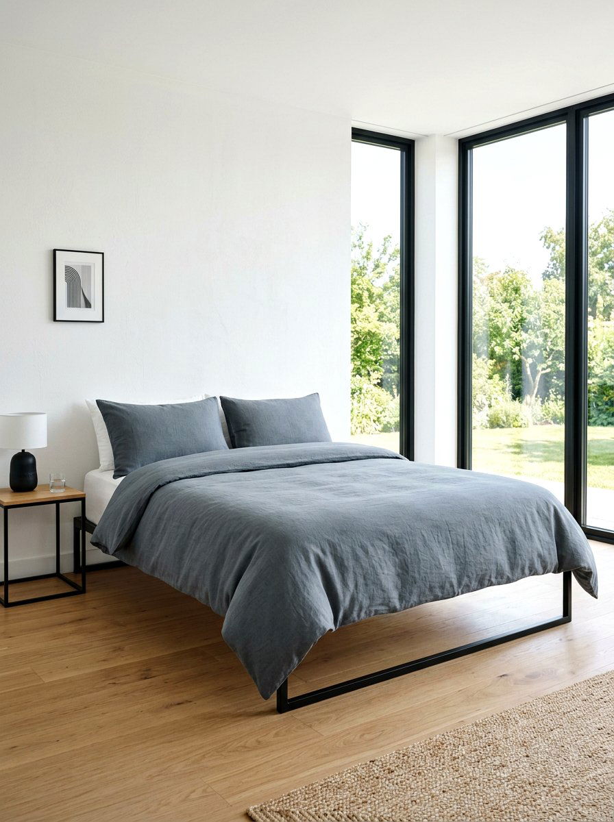 Minimalist Bed Setup - 30 bedscape styling ideas