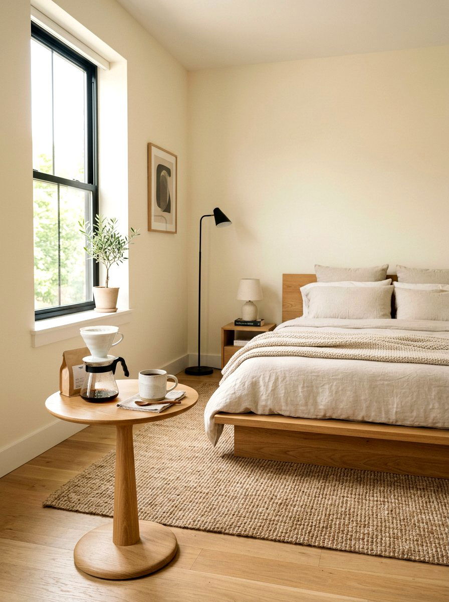 Minimalist Bedroom Coffee Nook - 30 bedroom coffee corner ideas