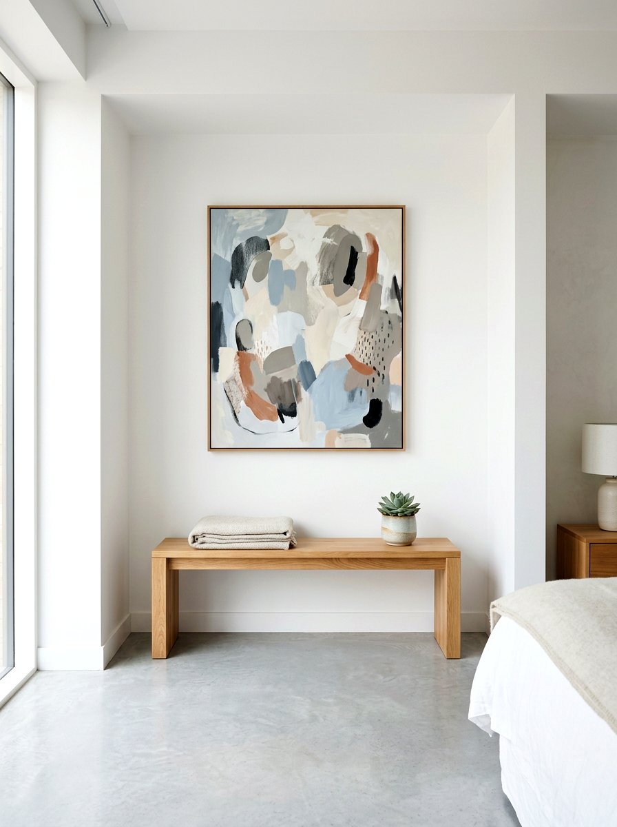 Minimalist Bench In Alcove - 30 bedroom alcove ideas