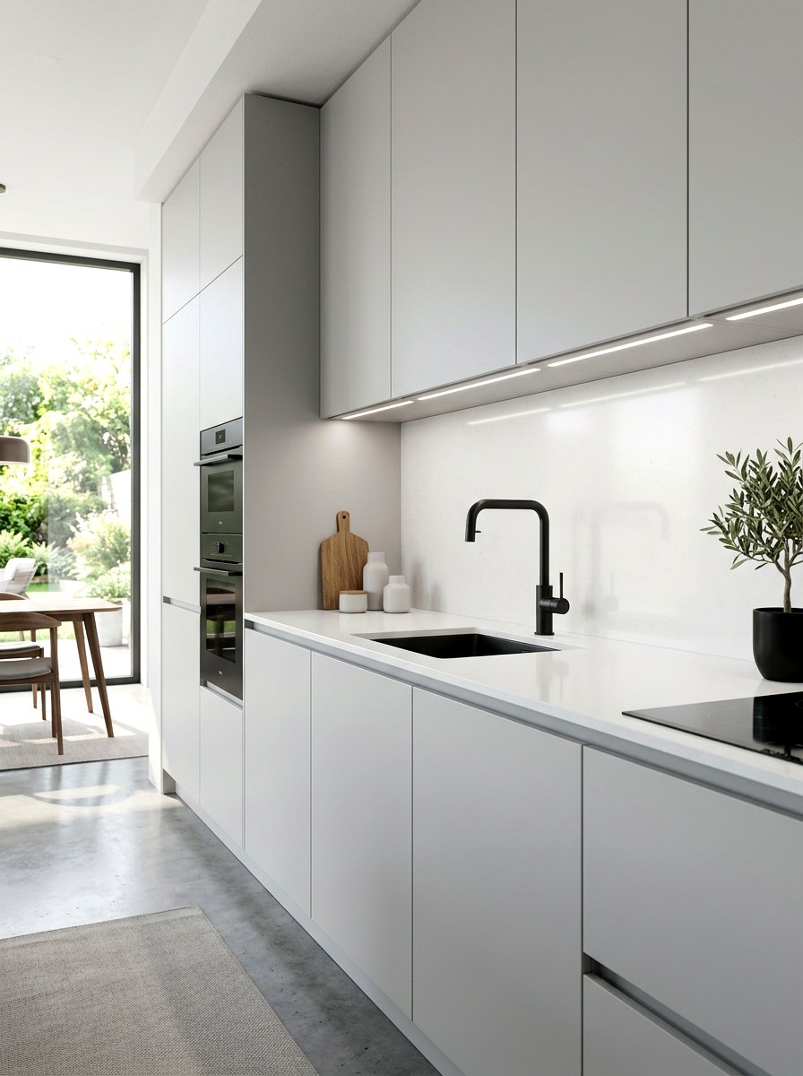 Minimalist Black Kitchen Faucet - 30 black faucet kitchen ideas