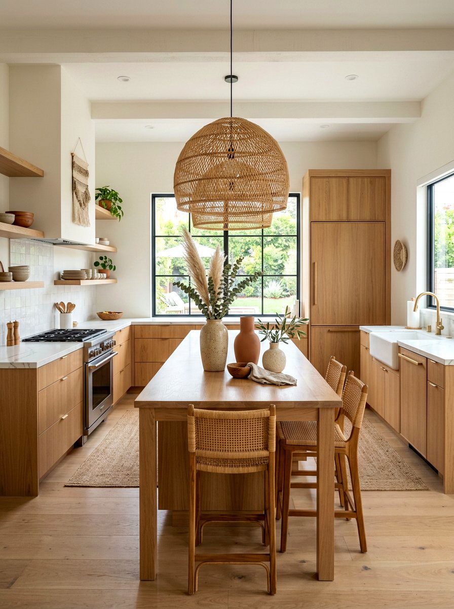 Minimalist Boho Kitchen - 30 boho kitchen ideas