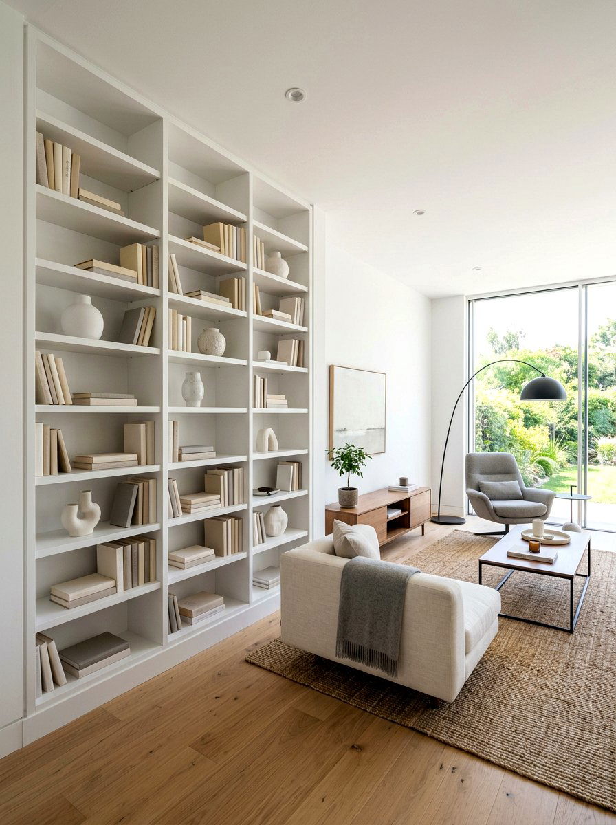 Minimalist Bookshelf Styling - 30 bookcase decor ideas