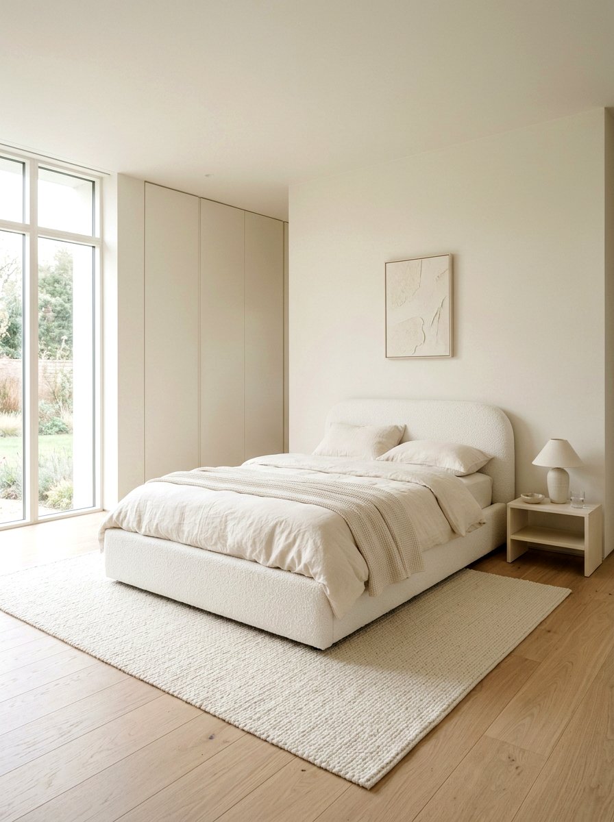 30 boucle bedroom ideas For Cozy Texture And Modern Charm