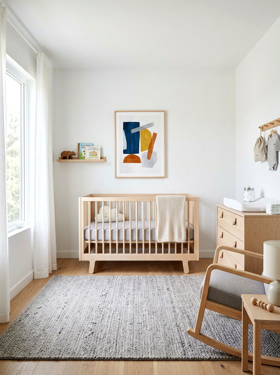Minimalist Boy Nursery - 30 boy nursery ideas