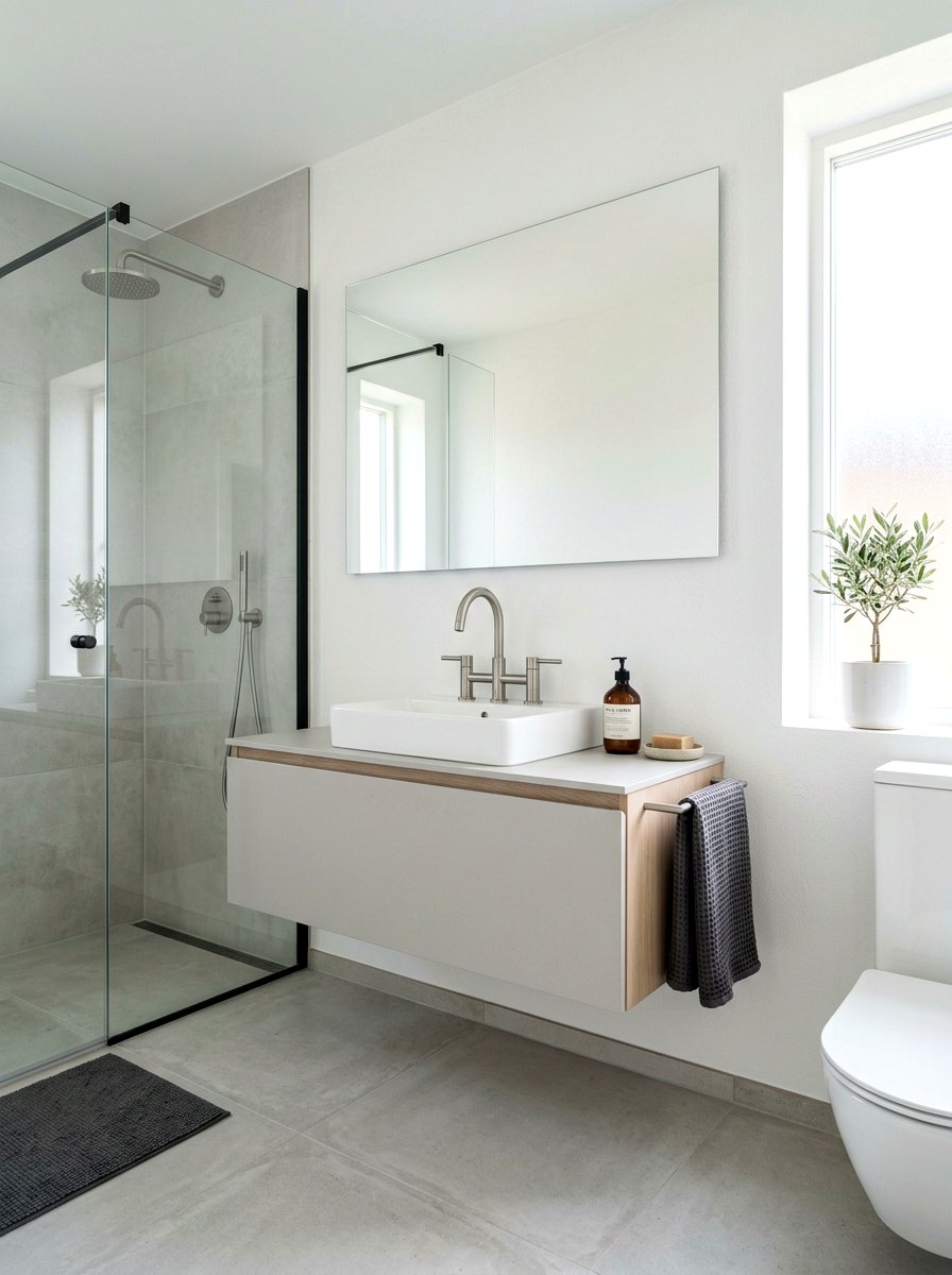 Minimalist Bridge Faucet - 30 bridge faucet bathroom ideas