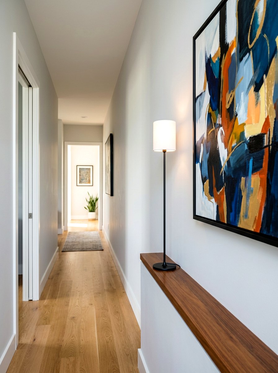 Minimalist Buffet Lamp - 30 foyer lamp styling ideas