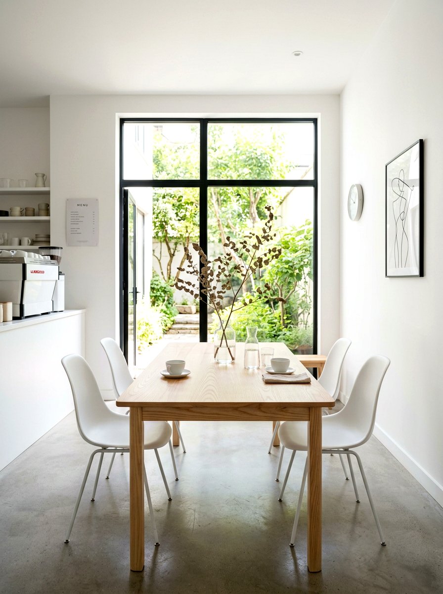 Minimalist Cafe Aesthetic - 30 cafe style dining ideas