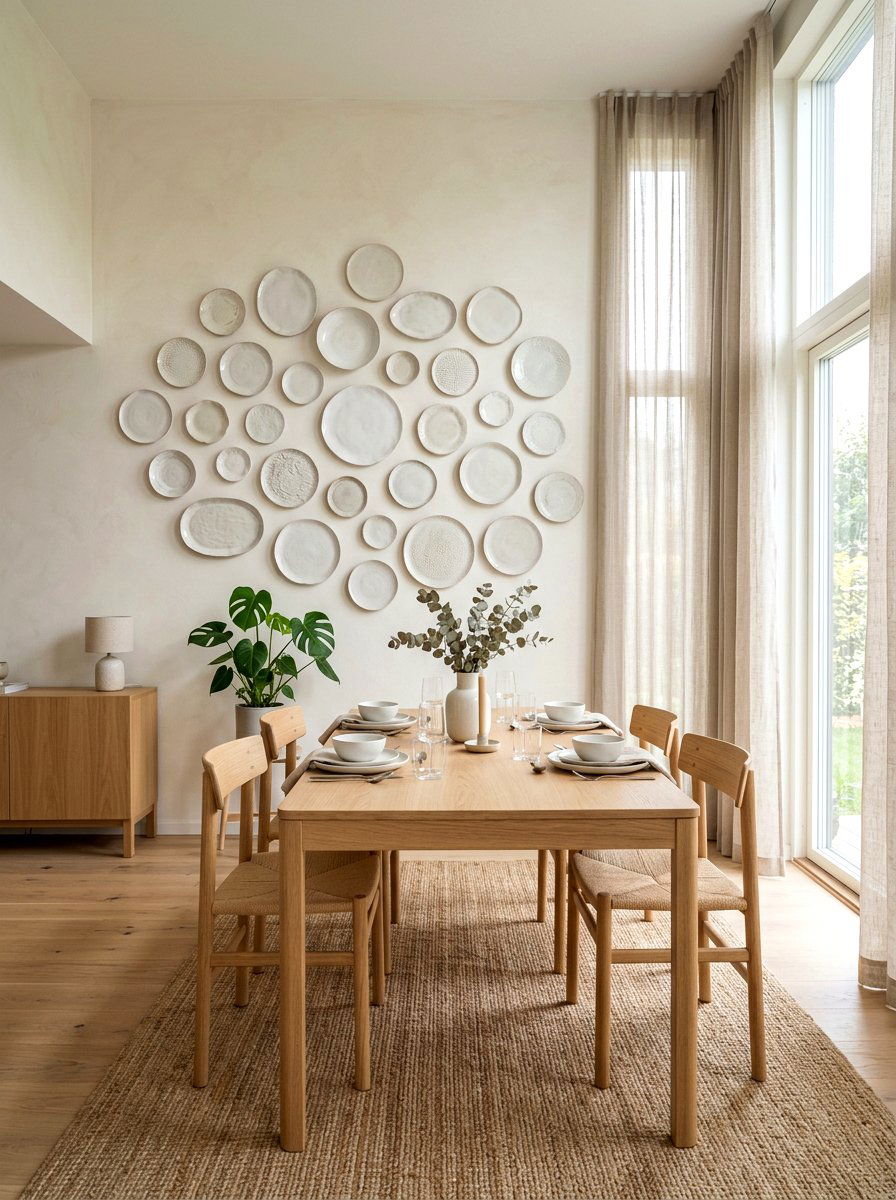 30 Plate Wall Dining Room Ideas for a Chic Statement Today
