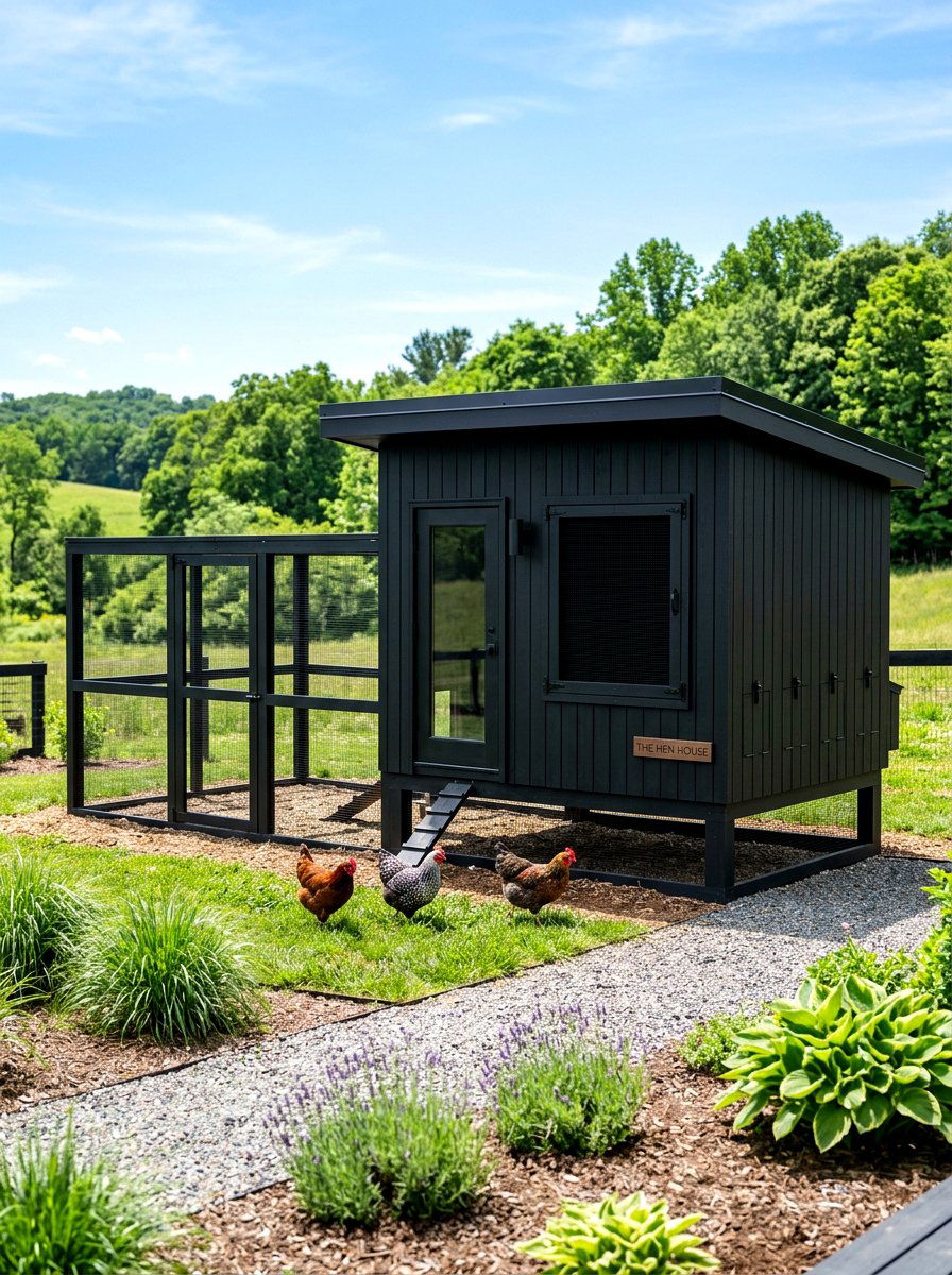 Minimalist Chicken Coop - 30 chicken coop ideas