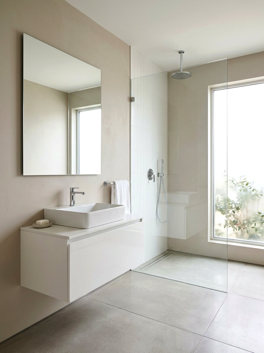 Minimalist Chrome Bathroom - 30 chrome bathroom ideas
