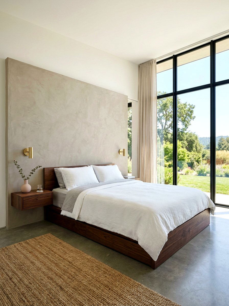 Minimalist Clay Bedroom - 30 clay and blush bedroom ideas
