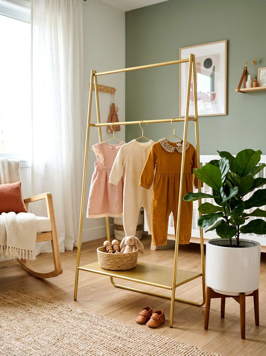 Minimalist Clothing Stand - 30 dress up station ideas