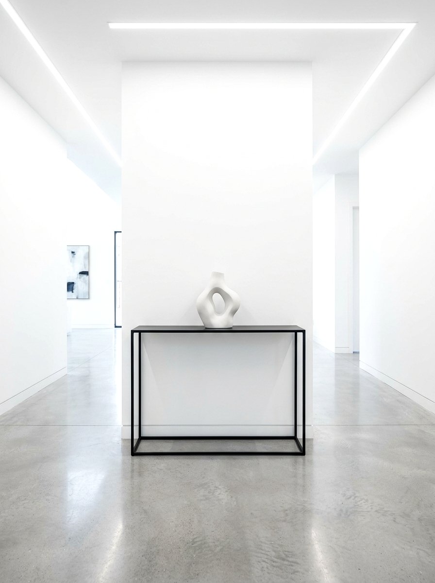 Minimalist Console Table - 30 narrow console table ideas