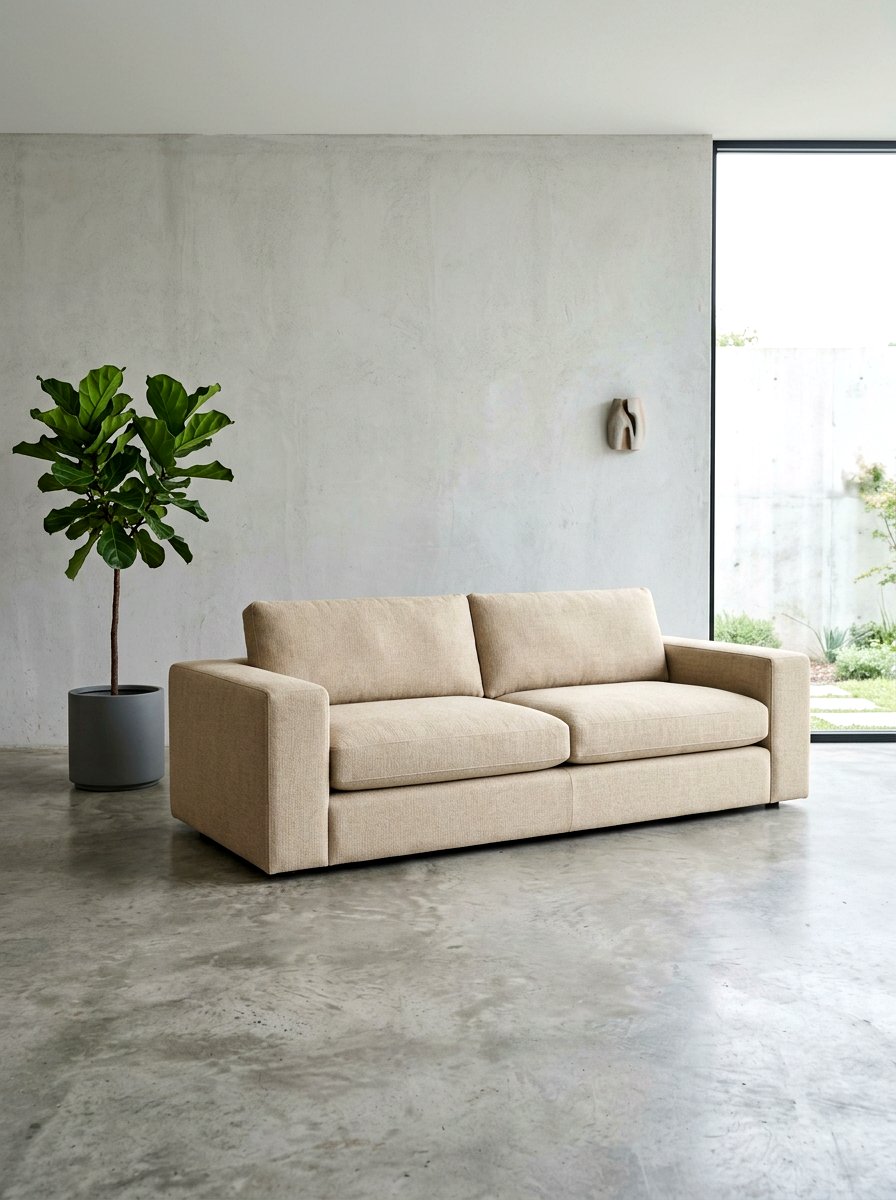 Minimalist Deep Seat Sofa - 30 deep seat sofa ideas