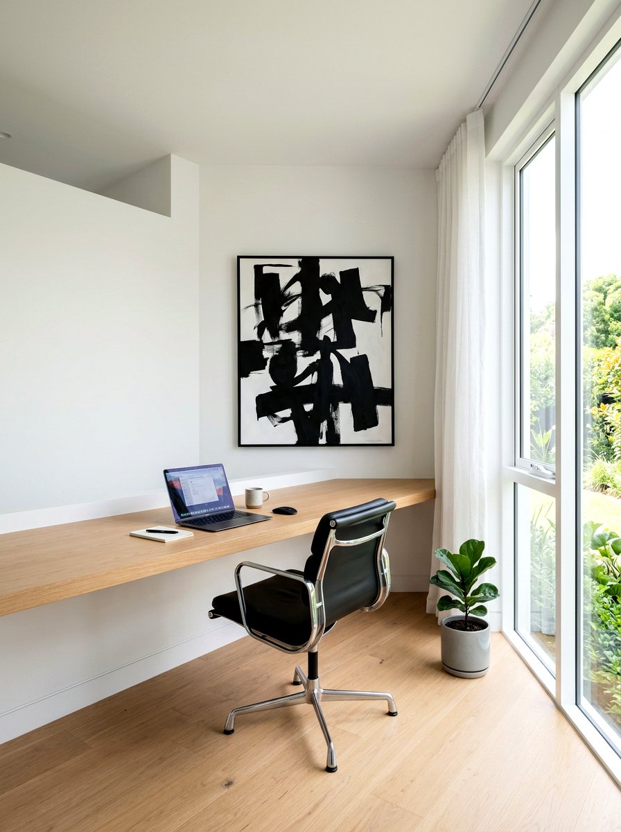 Minimalist Desk Setup - 30 home office ideas
