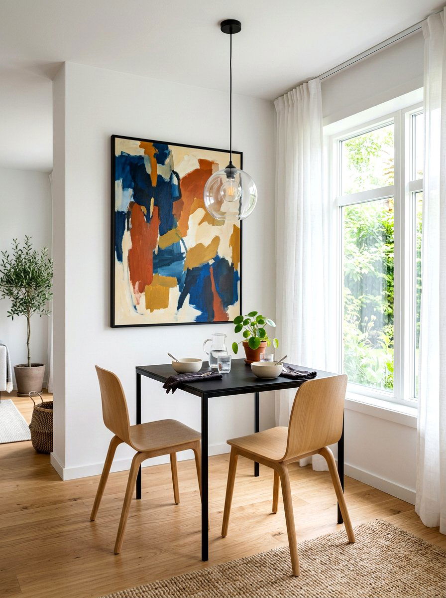 Minimalist Dining Nook - 30 breakfast room ideas