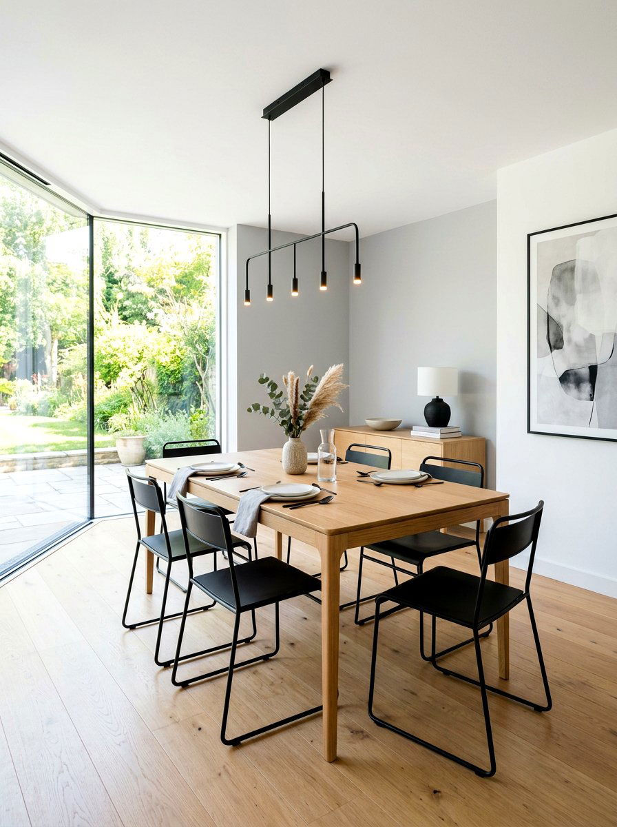 Minimalist Dining Room - 30 modern dining room ideas