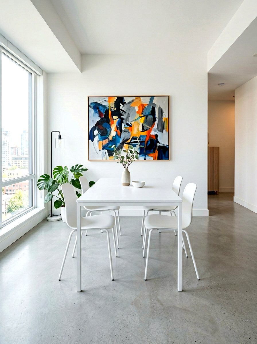 Minimalist Dining Room - 30 apartment dining room ideas