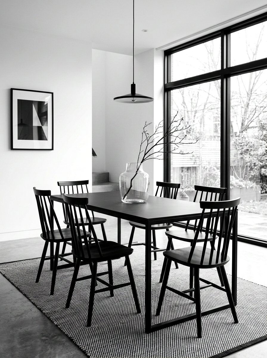 Minimalist Dining Space - 30 camera ready home styling ideas