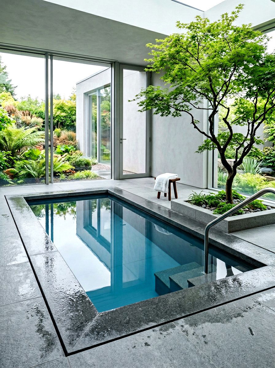 Minimalist Dip Pool - 30 small backyard pool ideas