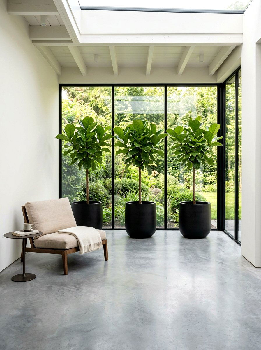 Minimalist Enclosed Patio - 30 enclosed patio garden ideas
