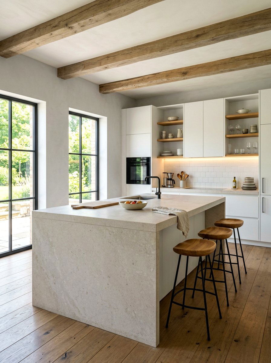 Minimalist European Farmhouse Kitchen - 30 European farmhouse kitchen ideas