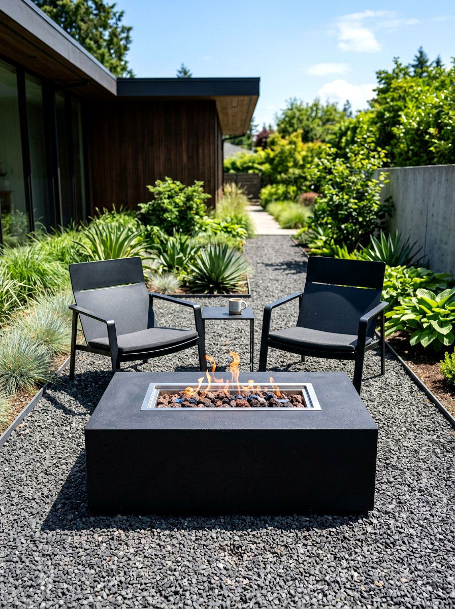 Minimalist Fire Pit Table - 30 fire pit table ideas