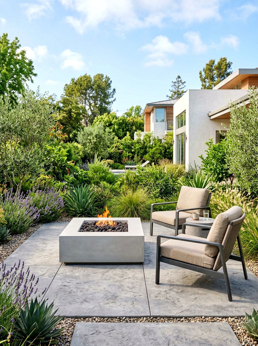 Minimalist Fire Pit - 30 cozy fire pit ideas