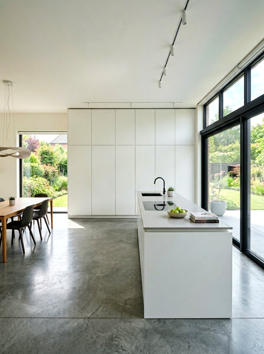 Minimalist Flat Panel Kitchen - 30 panel ready kitchen ideas
