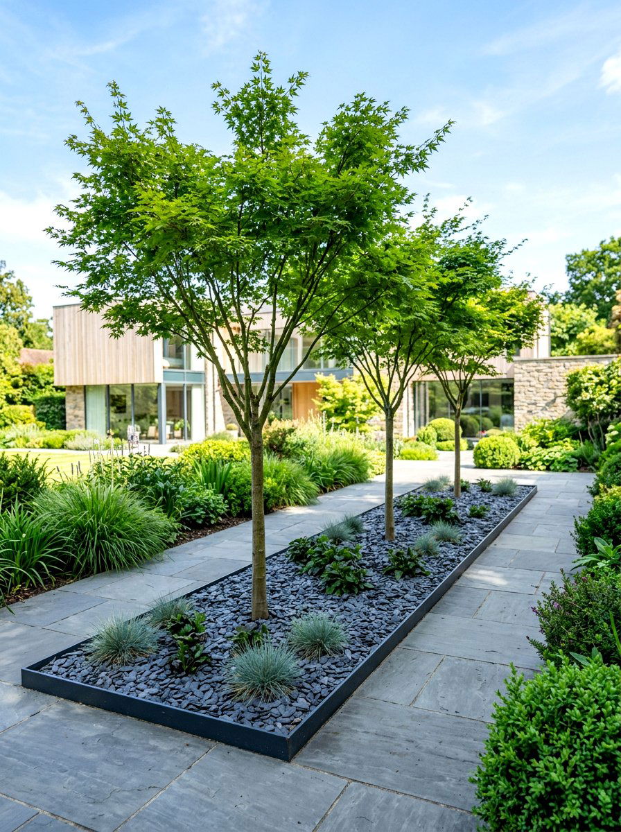 Minimalist Flower Bed - 30 flower bed ideas