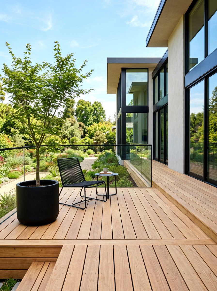 Minimalist Front Deck - 30 front deck ideas