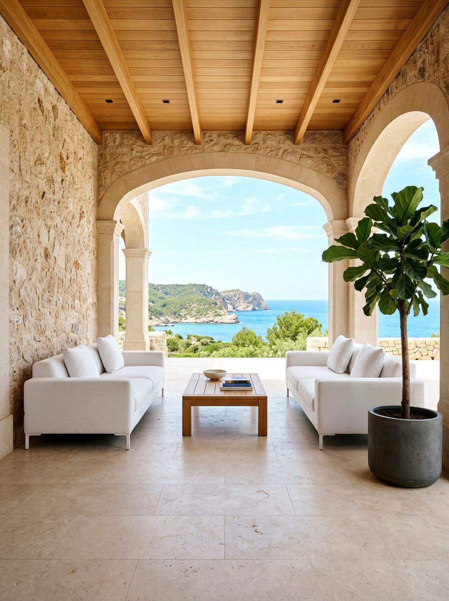 Minimalist Furniture - 30 loggia ideas