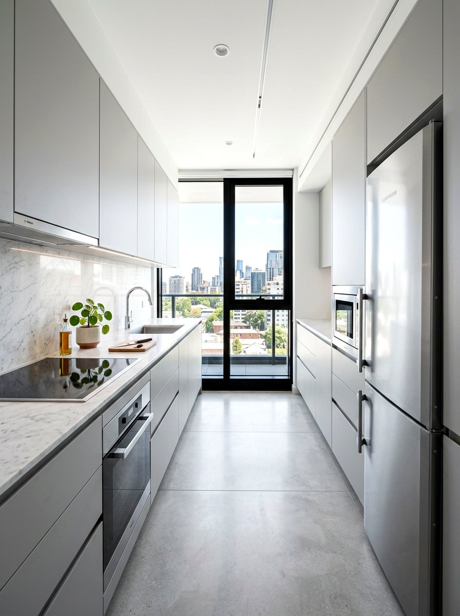 30 Cozy Galley Kitchen Ideas That Maximize Style and Space