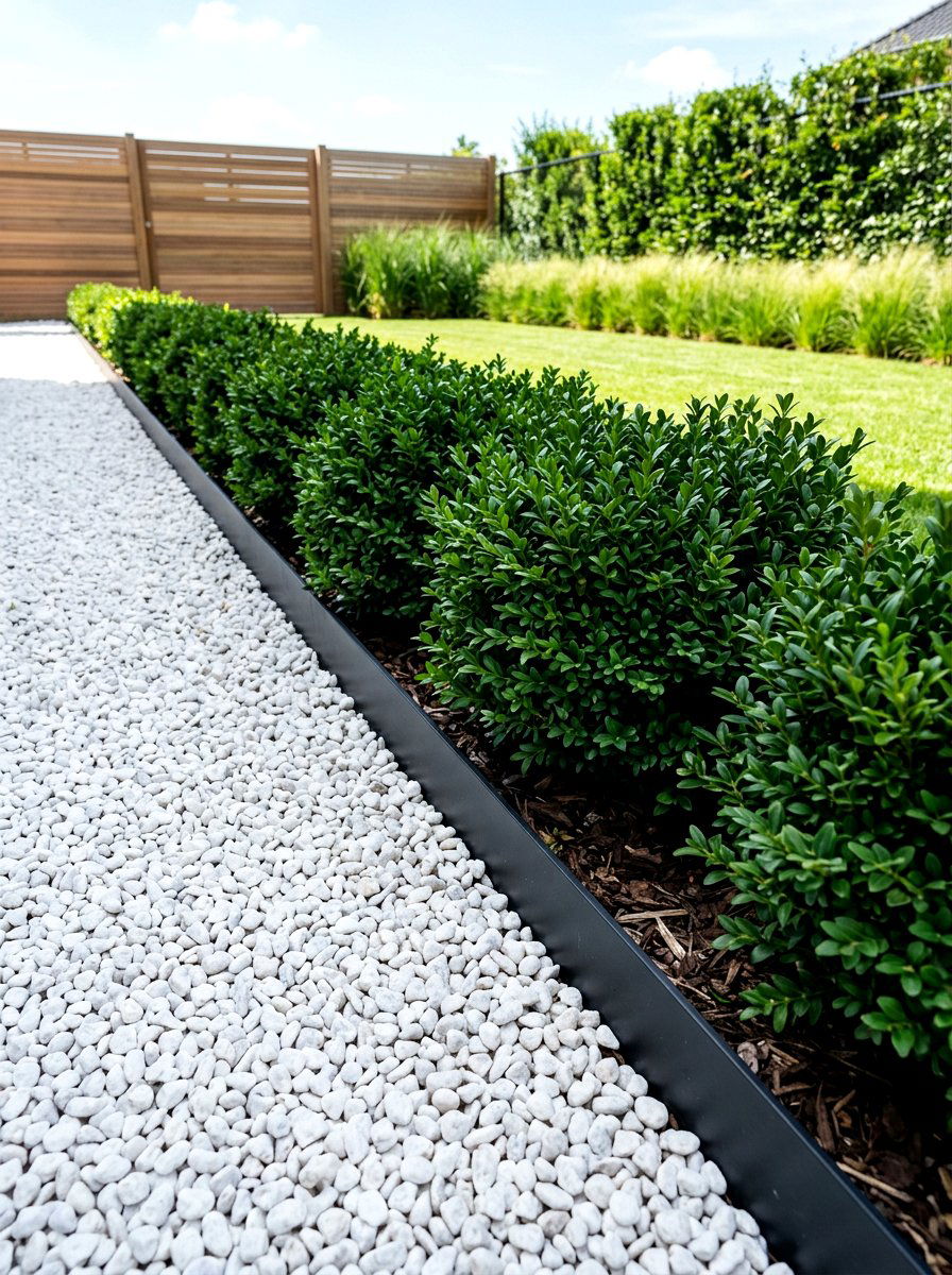Minimalist Garden Border - 30 zen garden ideas