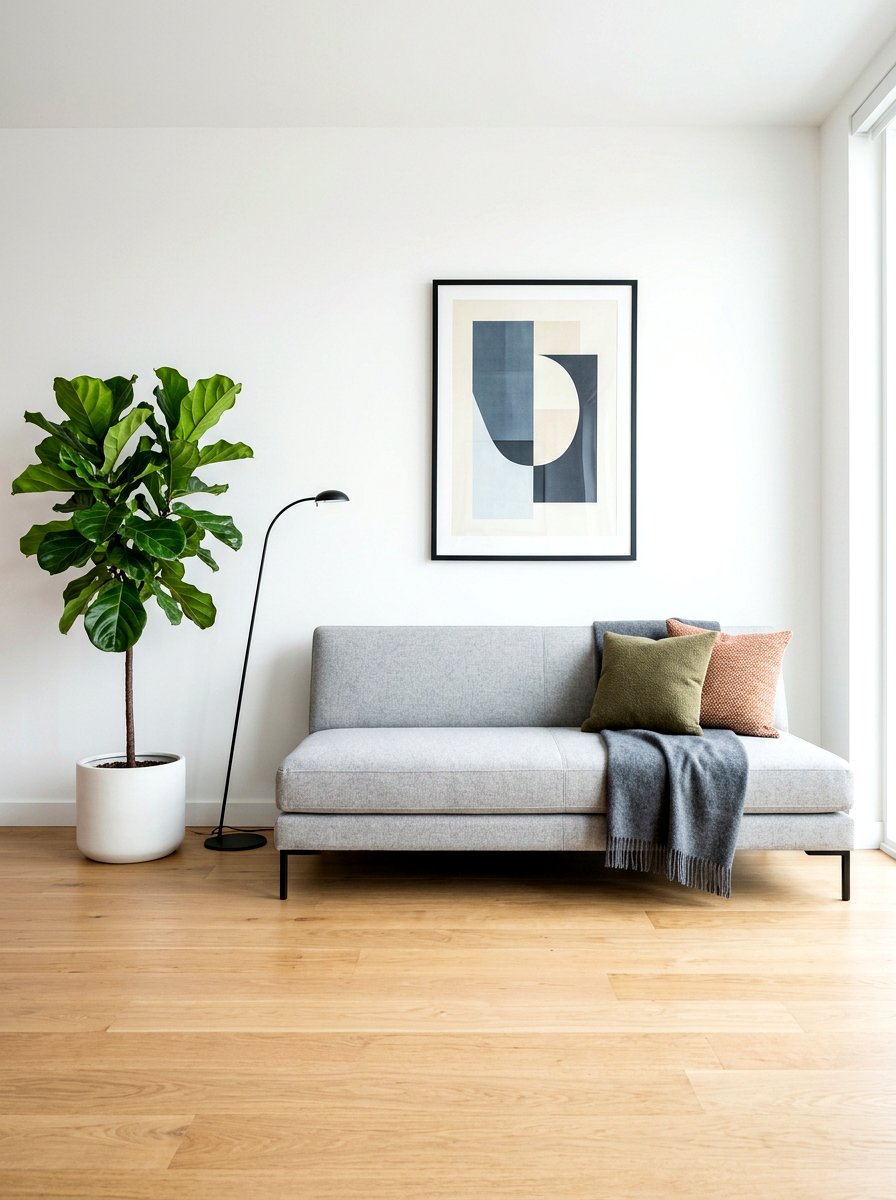 Minimalist Gray Sofa Bed - 30 sofa bed luxury apartment ideas