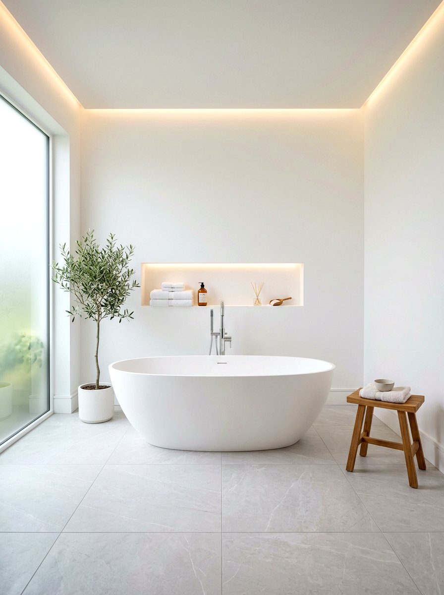 Minimalist Home Spa Room - 30 ice bath room ideas