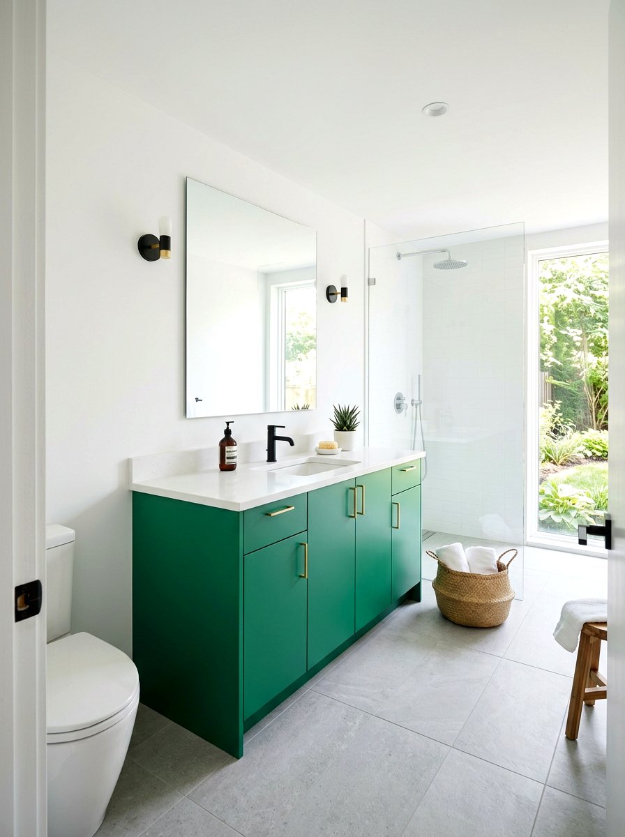 Minimalist Jade Bathroom - 30 jade bathroom ideas