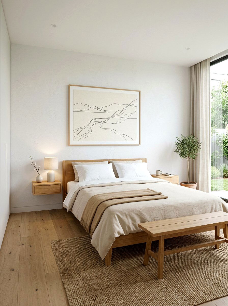 Minimalist Line Art - 30 oversized wall art ideas