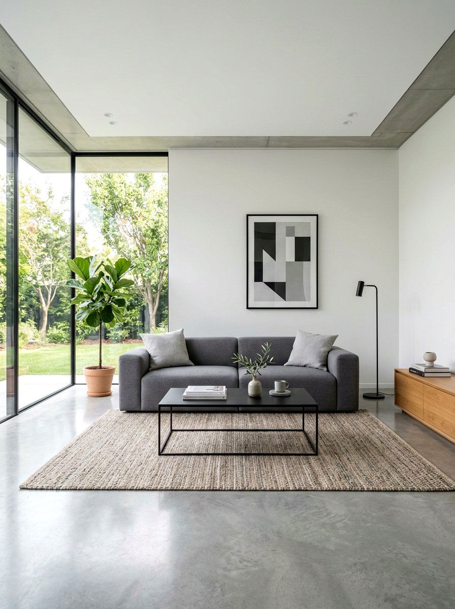 Minimalist Living Room - 30 modern living room ideas