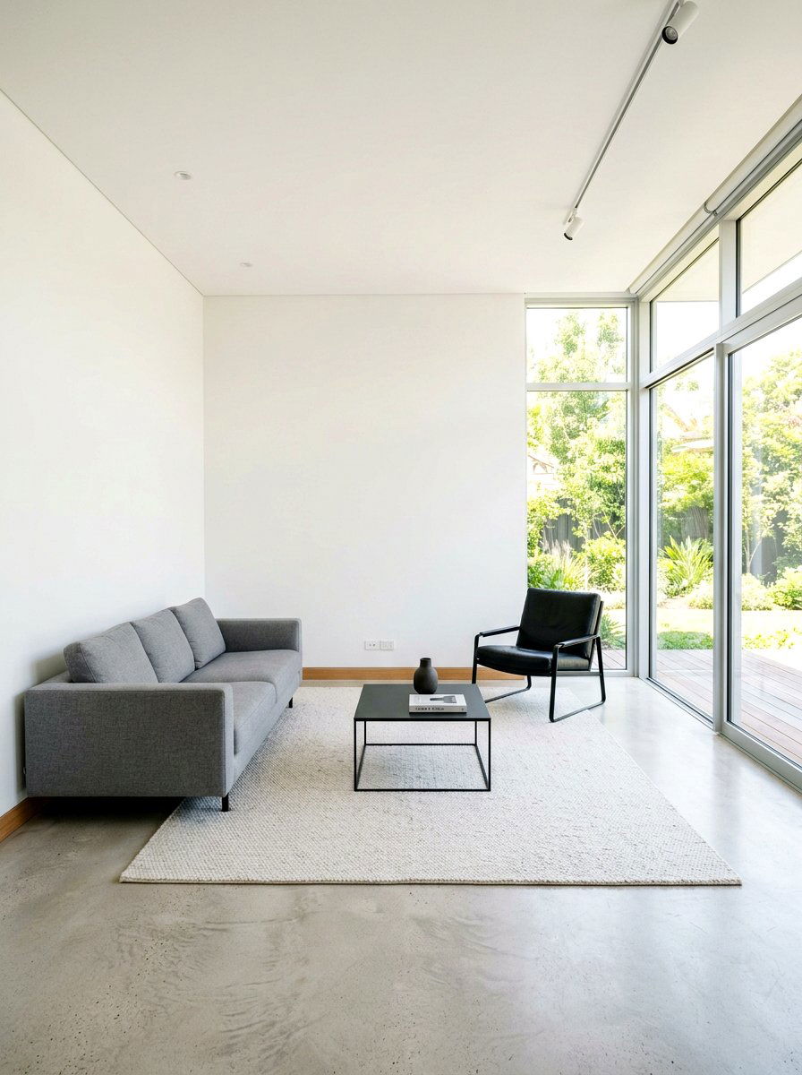 Minimalist Living Room - 30 rectangle living room layout ideas
