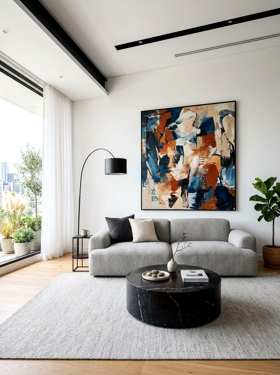 Minimalist Living Room - 30 cloud couch living room ideas