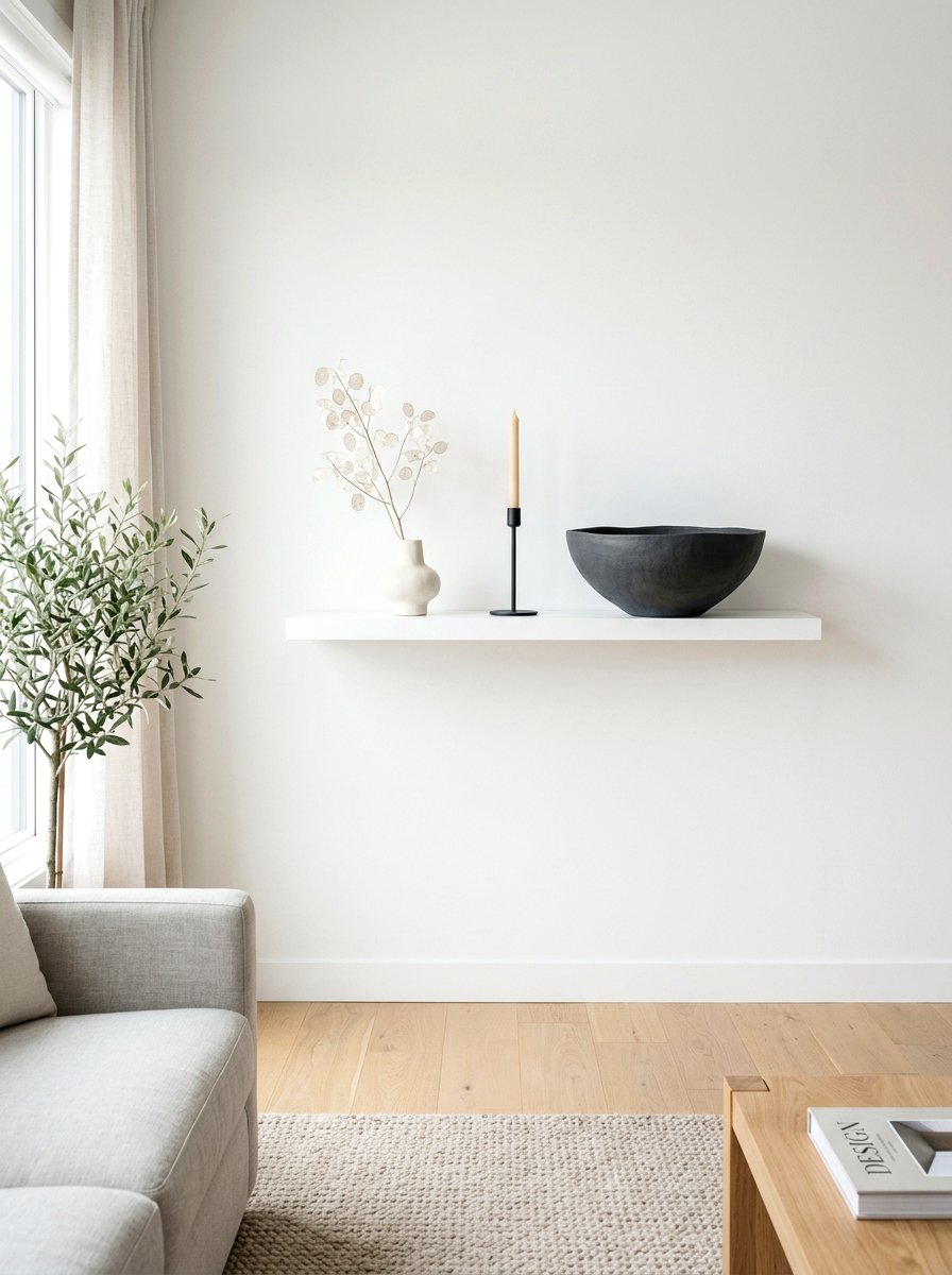 Minimalist Living Room Shelving - 30 shelf styling for Instagram ideas