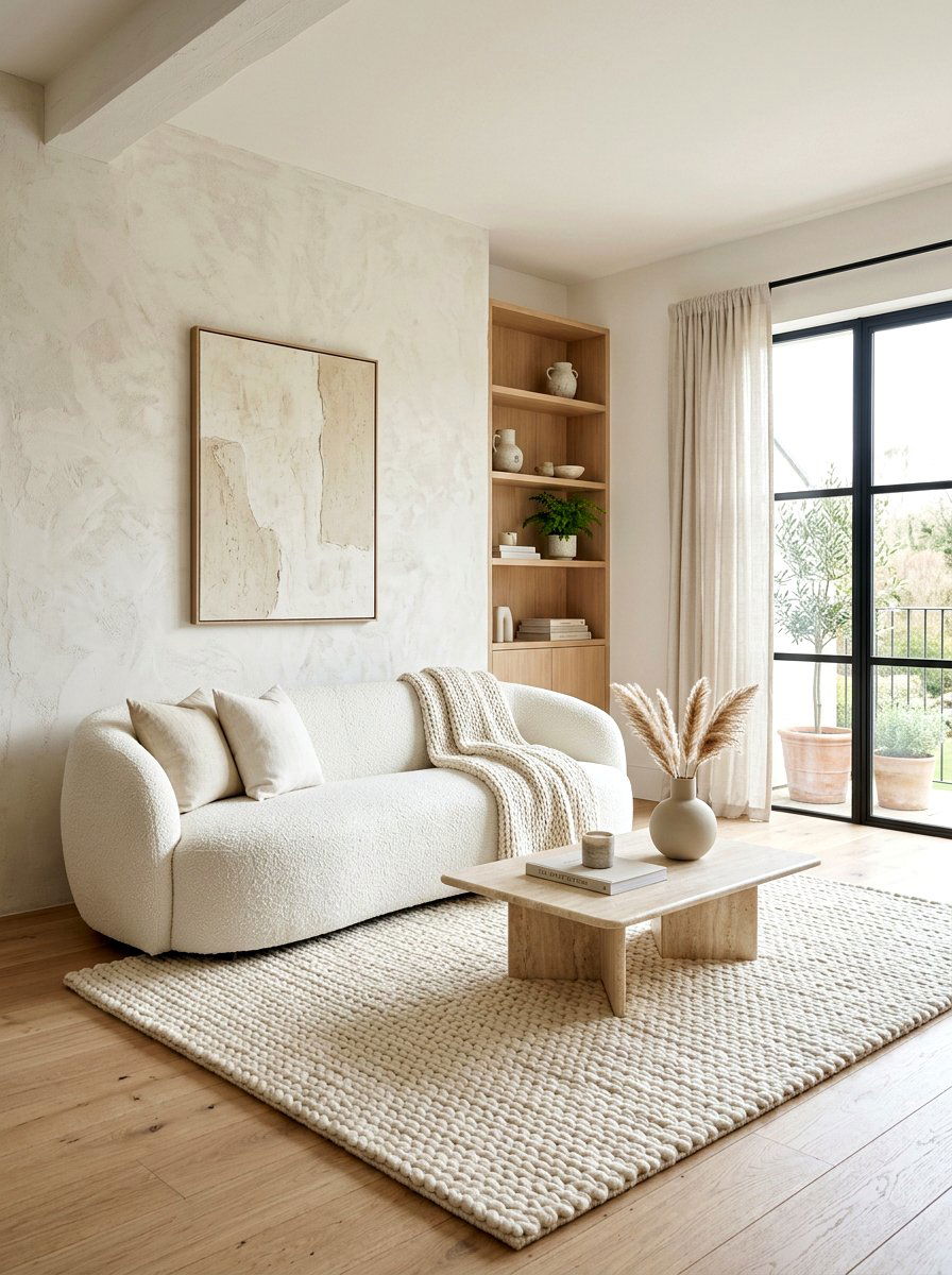 Minimalist Living Room With Texture - 30 minimalist living room ideas