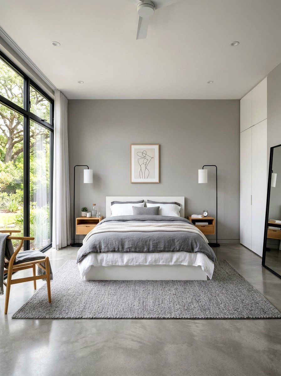 Minimalist Master Bedroom - 30 modern bedroom ideas